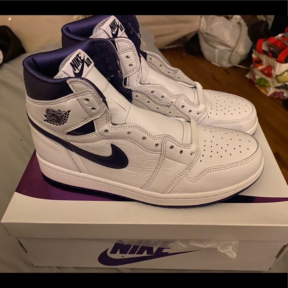 Brand New! Women’s Jordan 1 high OG! “Purple Court” size 9.5